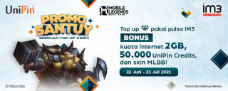 PROMO SANTUY! Sebulan top up cihuy, banyak bonus menantimu!